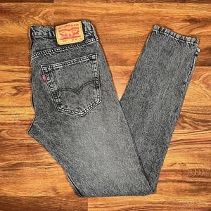 Levi’s Acid Washed 512 Jeans Mens W32 L36